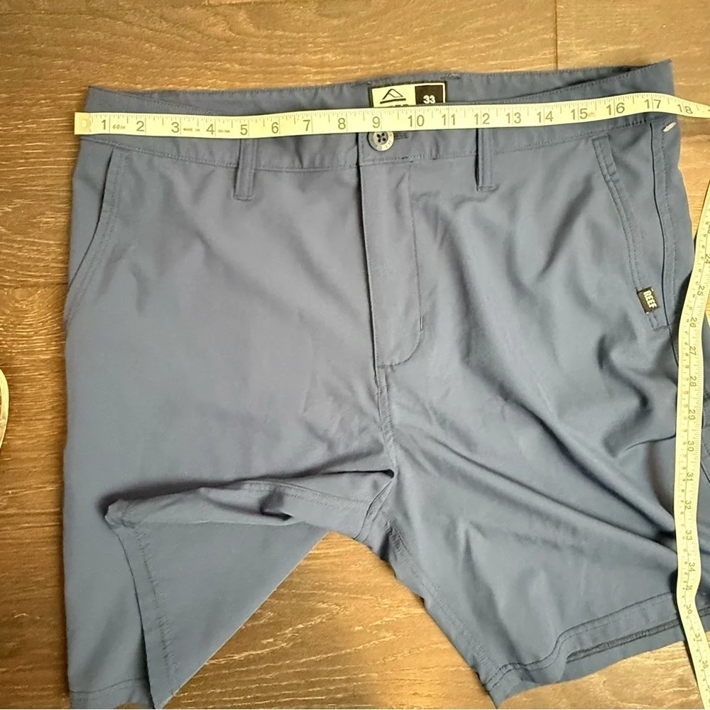 Reef Blue Cargo Shorts Modern Lightweight Design